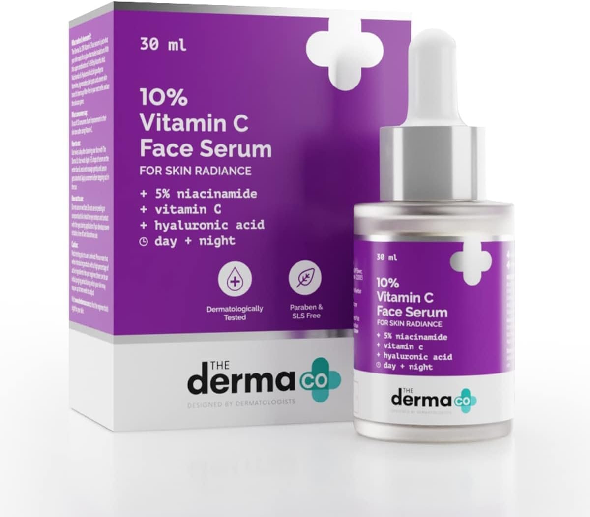 The Derma Co. The Derma Co 10% Vitamin C Face Serum for Skin Radiance (30 ml)