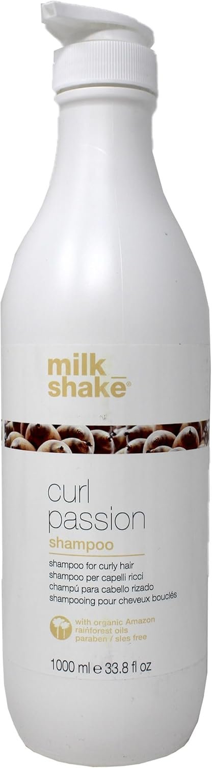 milk_shake Curl Passion Curly Hair Shampoo – SLES Free Shampoo for Curly Hair 33.8 oz