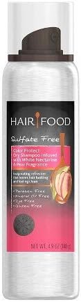 Hair Food Color Protect Dry Shampoo Infused with White Nectarine & Pear Fragrance 4.9 oz